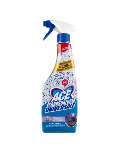ace sgrassatore universale spray 600ml - senza candeggina - fiori di lavanda: tuttocasashop.live: pulizia e cura della casa