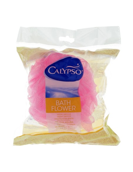 spontex calypso bath flower - spugna da bagno a rete - colori assortiti: tuttocasashop.live: igiene e cura della persona