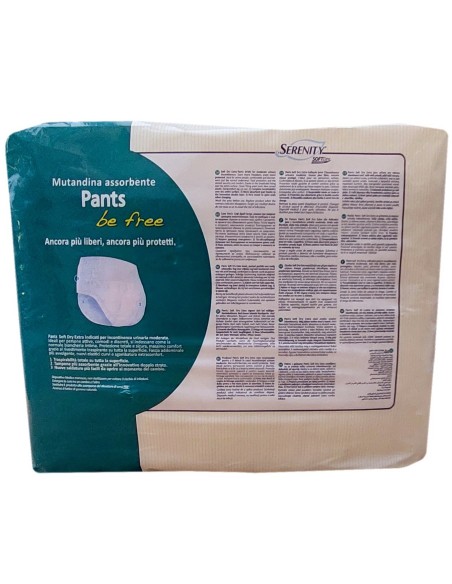 serenity softdry pants be free mutandine assorbenti extra 14 pezzi - medium: tuttocasashop.live: igiene e cura della persona