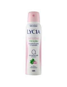 lycia deodorante spray 150ml - me & you - 48h - no alcool - senza sali: tuttocasashop.live: igiene e cura della persona