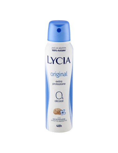 lycia deodorante spray 150ml - original - 48h - no alcool: tuttocasashop.live: igiene e cura della persona