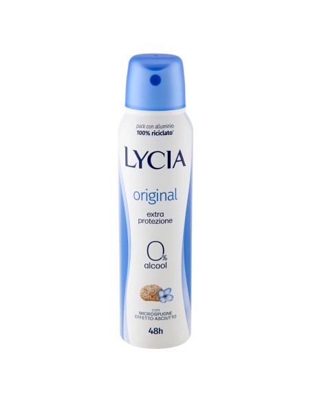 lycia deodorante spray 150ml - original - 48h - no alcool: tuttocasashop.live: igiene e cura della persona