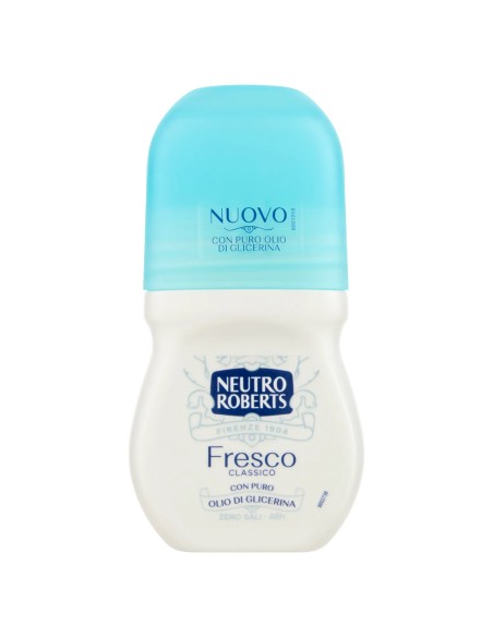 neutro roberts deodorante roll-on - 50ml - fresco - classico: tuttocasashop.live: igiene e cura della persona
