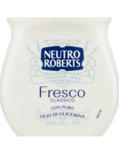 neutro roberts deodorante roll-on - 50ml - fresco - classico: tuttocasashop.live: igiene e cura della persona