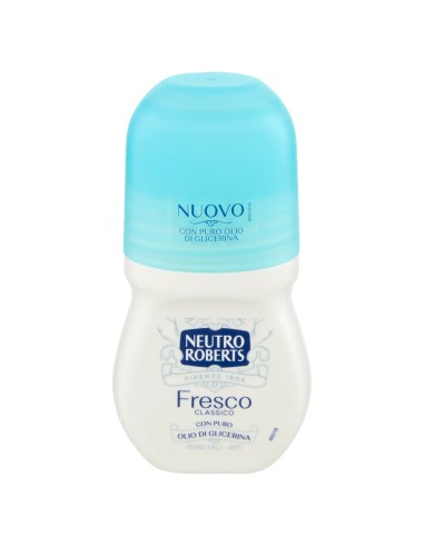 neutro roberts deodorante roll-on - 50ml - fresco - classico: tuttocasashop.live: igiene e cura della persona