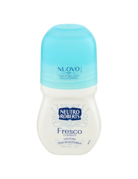 neutro roberts deodorante roll-on - 50ml - fresco - classico: tuttocasashop.live: igiene e cura della persona
