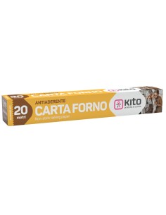 kito carta da forno - rotolo da 20 metri: tuttocasashop.live: carta & monouso