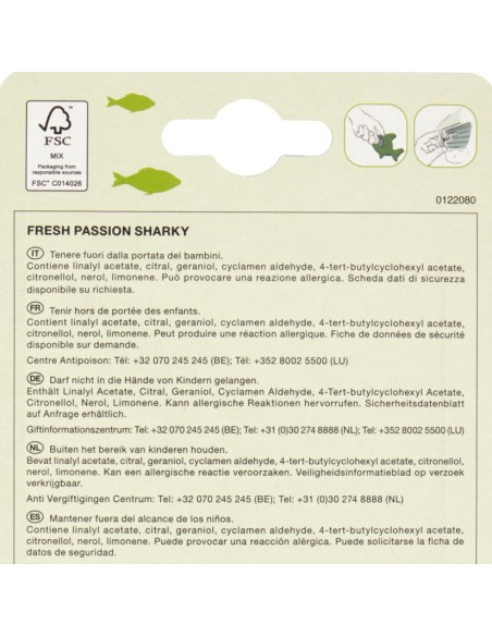 fresh passion deodorante auto pop-it - fresh maracuja: tuttocasashop.live: pulizia e cura della casa