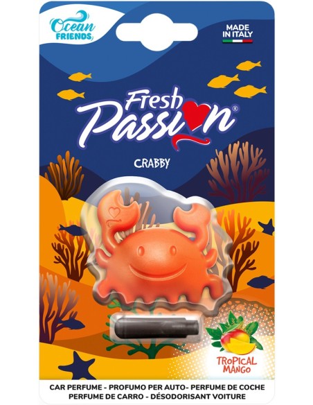 fresh passion deodorante auto pop-it - tropical mango: tuttocasashop.live: pulizia e cura della casa