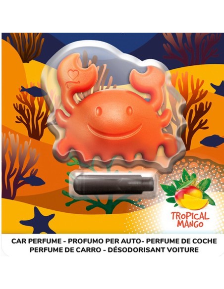 fresh passion deodorante auto pop-it - tropical mango: tuttocasashop.live: pulizia e cura della casa