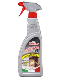 rhutten fuliggi stop spray - 750ml - pulitore vetri caminetti stufe forni: tuttocasashop.live: pulizia e cura della casa