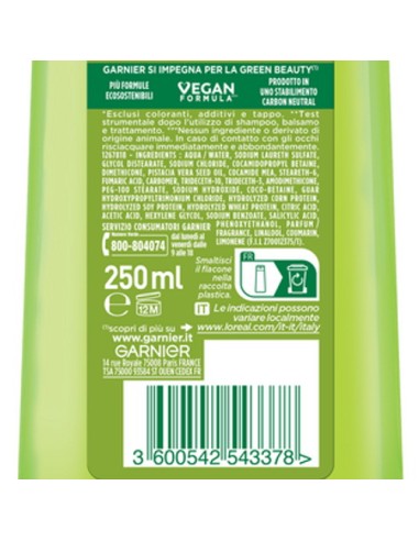 fructis shampoo - 250ml - hydra ricci - capelli da mossi a ricci: tuttocasashop.live: igiene e cura della persona