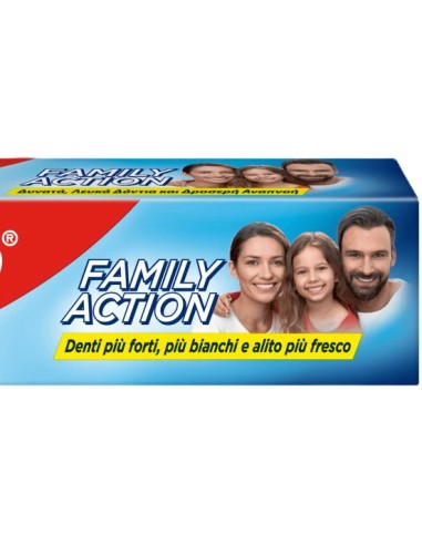 colgate dentifricio 75ml family action - denti forti e bianchi alito fresco: tuttocasashop.live: igiene e cura della persona
