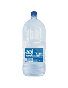 sai acqua demineralizzata 2l - per ferri da stiro, caldaie, batterie auto: tuttocasashop.live: prodotti per bucato e tessuti