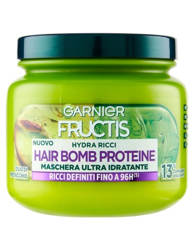 fructis maschera capelli 320ml - hydra ricci - capelli ricci ultra idratante: tuttocasashop.live: igiene e cura della persona