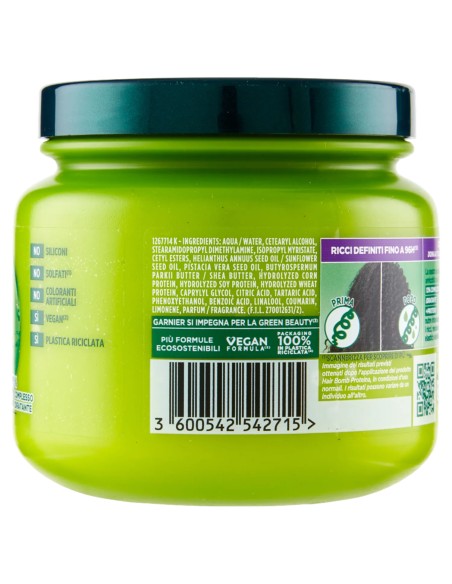 fructis maschera capelli 320ml - hydra ricci - capelli ricci ultra idratante: tuttocasashop.live: igiene e cura della persona