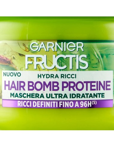 fructis maschera capelli 320ml - hydra ricci - capelli ricci ultra idratante: tuttocasashop.live: igiene e cura della persona