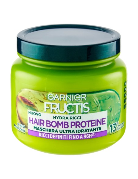 fructis maschera capelli 320ml - hydra ricci - capelli ricci ultra idratante: tuttocasashop.live: igiene e cura della persona