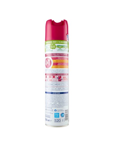 emulsio mangiapolvere l'antistatico spray 4in1 300ml - magnolia e gelsomino: tuttocasashop.live: pulizia e cura della casa