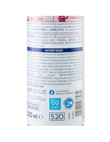 emulsio mangiapolvere l'antistatico spray 4in1 300ml - magnolia e gelsomino: tuttocasashop.live: pulizia e cura della casa