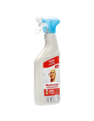 mastrolindo spray 500ml - con candeggina - extra potere igienizzante: tuttocasashop.live: pulizia e cura della casa