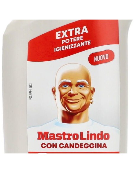 mastrolindo spray 500ml - con candeggina - extra potere igienizzante: tuttocasashop.live: pulizia e cura della casa
