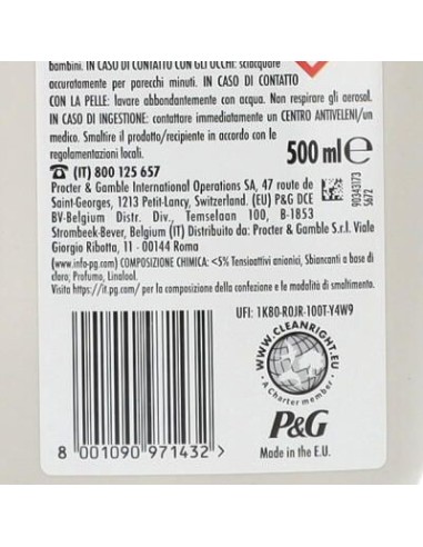 mastrolindo spray 500ml - con candeggina - extra potere igienizzante: tuttocasashop.live: pulizia e cura della casa
