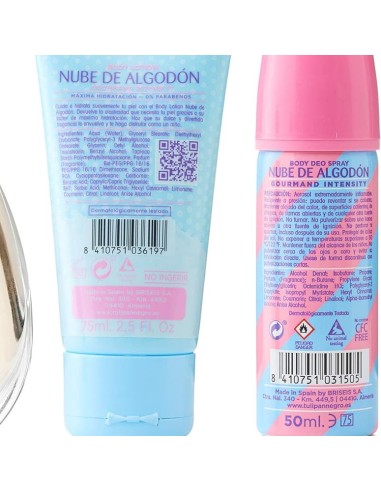 tulipan negro - deo 150ml+doccia 75ml+edt 50ml+body lot 75ml - algoton nube: tuttocasashop.live: igiene e cura della persona