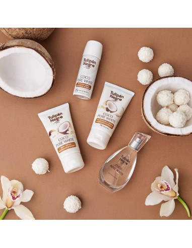 tulipan negro - deo 150ml+doccia 75ml+edt 50ml+body lot 75ml - coco pure whi: tuttocasashop.live: igiene e cura della persona
