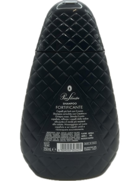 pino silvestre shampoo 250ml - fortificante - creatina e ginepro rosso: tuttocasashop.live: igiene e cura della persona