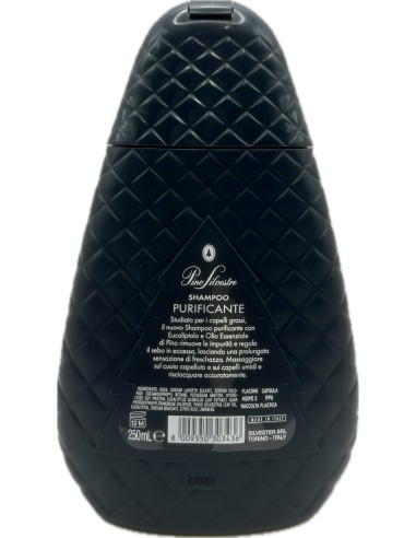 pino silvestre shampoo 250ml - purificante sebo regolatore - eucaliptus: tuttocasashop.live: igiene e cura della persona