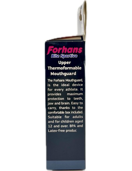 forhans bite sportivo - paradenti superiore termoformante - custodia inclusa: tuttocasashop.live: igiene e cura della persona
