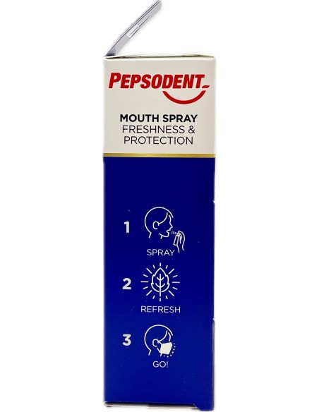 pepsodent mouth spray freshness & protection - 15ml - spray alito fresco: tuttocasashop.live: igiene e cura della persona