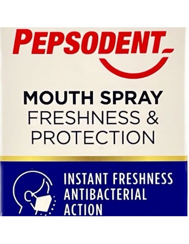 pepsodent mouth spray freshness & protection - 15ml - spray alito fresco: tuttocasashop.live: igiene e cura della persona