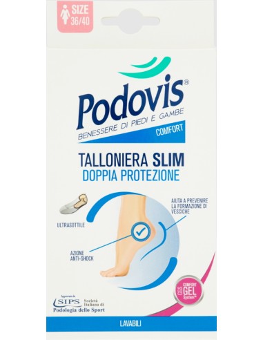 podovis talloniera slim doppia protezione comfort gel system - donna 36/40: tuttocasashop.live: prodotti per bucato e tessuti