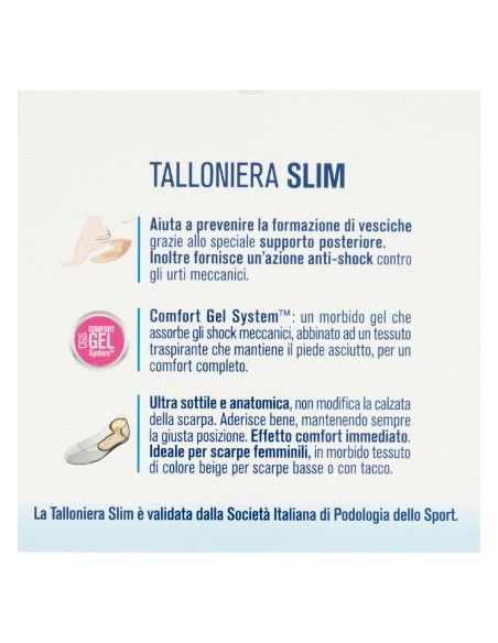 podovis talloniera slim doppia protezione comfort gel system - donna 36/40: tuttocasashop.live: prodotti per bucato e tessuti