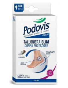 podovis talloniera slim doppia protezione comfort gel system - uomo 41/45: tuttocasashop.live: prodotti per bucato e tessuti
