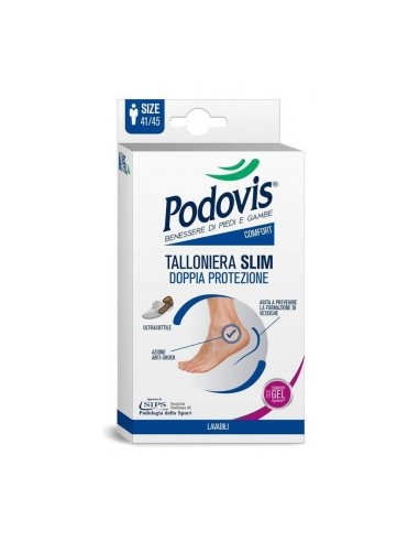podovis talloniera slim doppia protezione comfort gel system - uomo 41/45: tuttocasashop.live: prodotti per bucato e tessuti