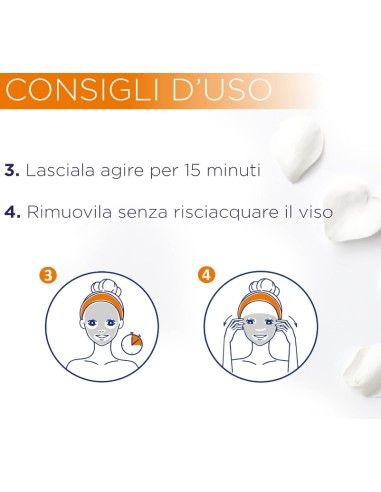 acqua alle rose maschera in tessuto idratante anti-fatica - vitamina c: tuttocasashop.live: igiene e cura della persona
