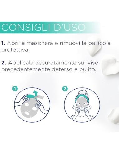 acqua alle rose maschera in tessuto opacizzante anti-imperfezioni: tuttocasashop.live: igiene e cura della persona