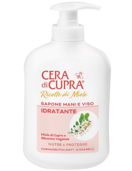 cera di cupra ricette di miele sapone 200ml - idratante - glicerina vegetale: tuttocasashop.live: igiene e cura della persona