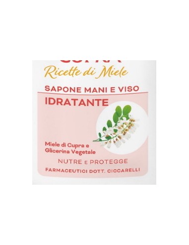cera di cupra ricette di miele sapone 200ml - idratante - glicerina vegetale: tuttocasashop.live: igiene e cura della persona