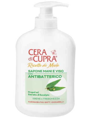 cera di cupra ricette di miele sapone 200ml - antibatterico - eucalipto: tuttocasashop.live: igiene e cura della persona