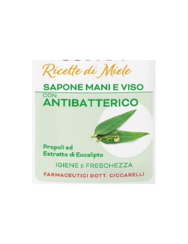 cera di cupra ricette di miele sapone 200ml - antibatterico - eucalipto: tuttocasashop.live: igiene e cura della persona
