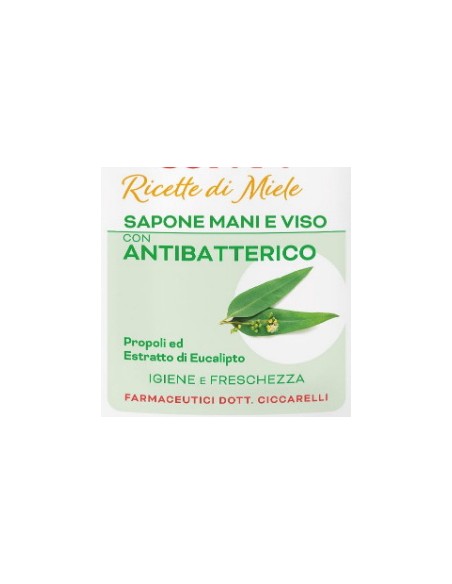 cera di cupra ricette di miele sapone 200ml - antibatterico - eucalipto: tuttocasashop.live: igiene e cura della persona