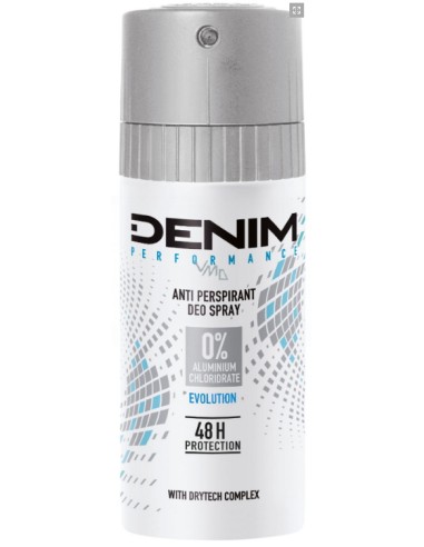 denim deodorante spray 150ml - 48h protection 0 alluminio - drytech complex: tuttocasashop.live: igiene e cura della persona