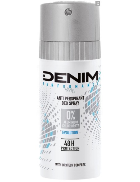 denim deodorante spray 150ml - 48h protection 0 alluminio - drytech complex: tuttocasashop.live: igiene e cura della persona