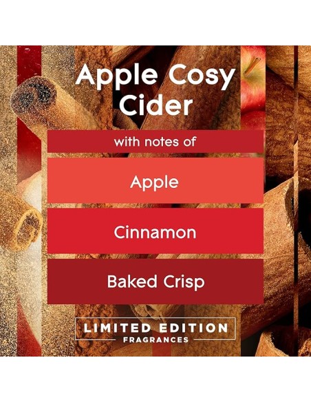 glade deoodorante spray - 300ml - apple cosy cider - cinnamon - baked crisp: tuttocasashop.live: pulizia e cura della casa
