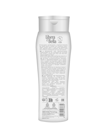 libera e bella balsamo per capelli - 300ml - ristrutturante: tuttocasashop.live: igiene e cura della persona