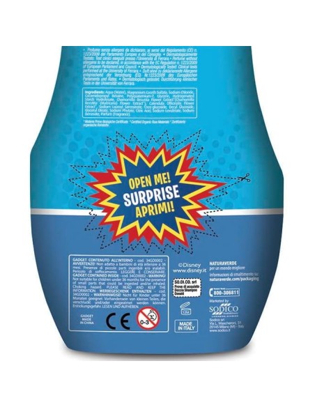 naturaverde baby disney donald duck doccia shampoo - 400ml - paperino: tuttocasashop.live: igiene e cura della persona